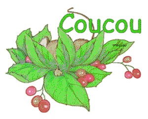 Gif animé coucou souris